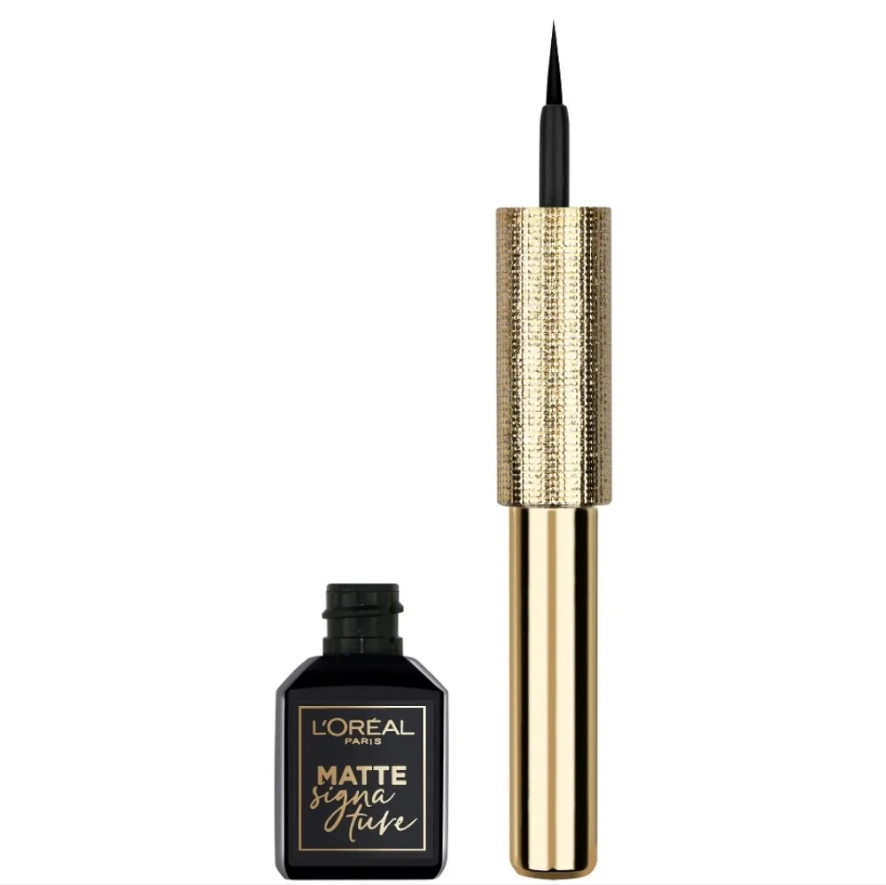 L'Oreal Paris Matte Signature Waterproof Liquid Dip Eyeliner, 700 Black